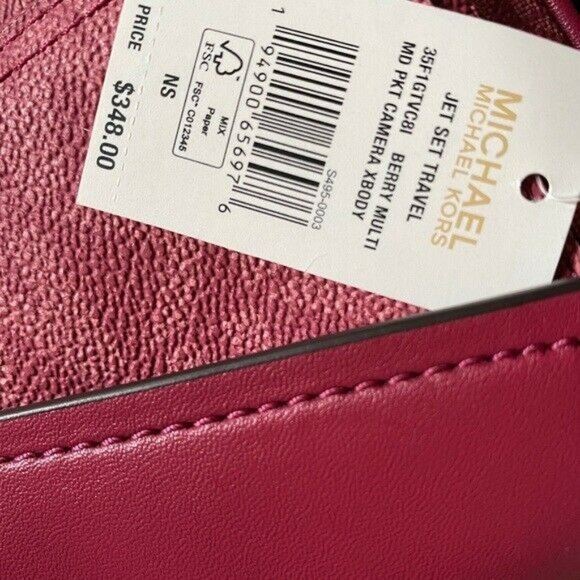 Michael Kors Jet Set Travel MD crossbody, NWT - Picture 9 of 10